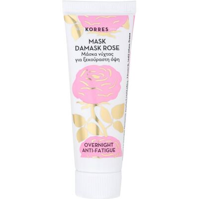 Korres Damask Rose Overnight Anti-fatigue Mask 18 ml Korres Damask Rose Overnight Anti-fatigue Mask 18 ml