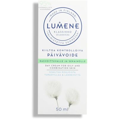 LUMENE Klassikko Face Care Shine Controlling Day Cream 50 ml LUMENE Klassikko Face Care Shine Controlling Day Cream 50 ml