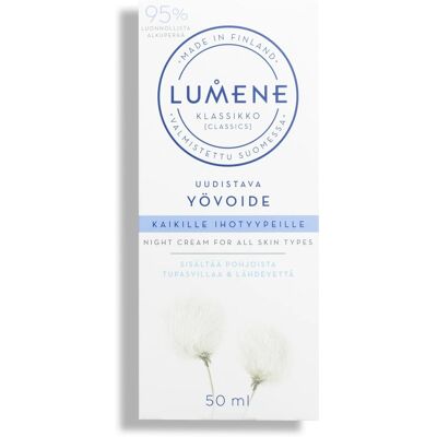 LUMENE Klassikko Face Care Restoring Night Cream 50 ml LUMENE Klassikko Face Care Restoring Night Cream 50 ml