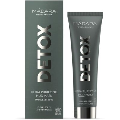 MÁDARA Detox Čistiaca pleťová maska s bahnom 60 ml MÁDARA Detox Čistiaca pleťová maska s bahnom 60 ml