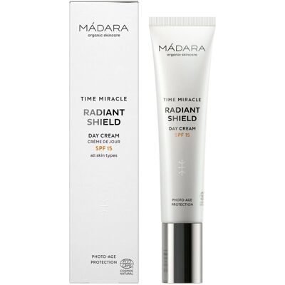 MÁDARA Time Miracle Rozjasňujúci ochranný denný krém SPF 15 40 ml MÁDARA Time Miracle Rozjasňujúci ochranný denný krém SPF 15 40 ml