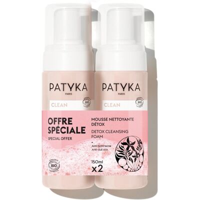 PATYKA Bundle Cleansing Foams Set 2× 150 ml PATYKA Bundle Cleansing Foams Set 2× 150 ml