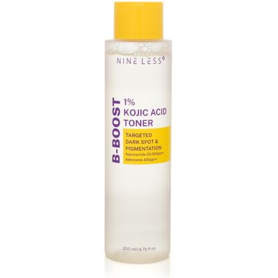 NINE LESS B-Boost 1 % Kojic Acid Toner 200 ml NINE LESS B-Boost 1 % Kojic Acid Toner 200 ml