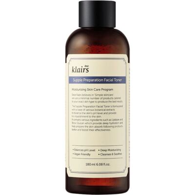 DEAR KLAIRS Supple Preparation Facial Toner 180 ml DEAR KLAIRS Supple Preparation Facial Toner 180 ml