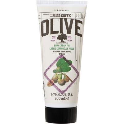 Korres Fig Pure Greek Olive Body Cream 200 ml Korres Fig Pure Greek Olive Body Cream 200 ml