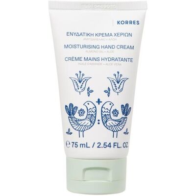 KORRES Almond Oil + Aloe Hand Cream 75 ml KORRES Almond Oil + Aloe Hand Cream 75 ml