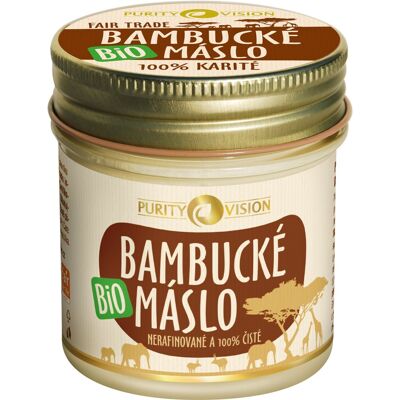 PURITY VISION Fair Trade Bambucké maslo BIO 120 ml PURITY VISION Fair Trade Bambucké maslo BIO 120 ml