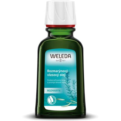 WELEDA Rozmarínový vlasový olej 50 ml WELEDA Rozmarínový vlasový olej 50 ml
