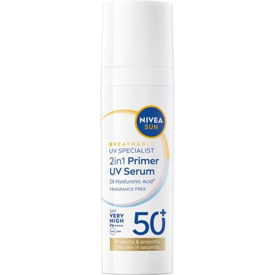 NIVEA Sun Primer 2 v 1 SPF 50+ 30 ml NIVEA Sun Primer 2 v 1 SPF 50+ 30 ml