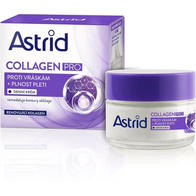 ASTRID Collagen Pro Denný krém proti vráskam 50 ml ASTRID Collagen Pro Denný krém proti vráskam 50 ml