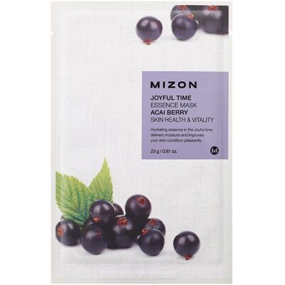 MIZON Joyful Time Essence Mask Acai Berry 23 g MIZON Joyful Time Essence Mask Acai Berry 23 g