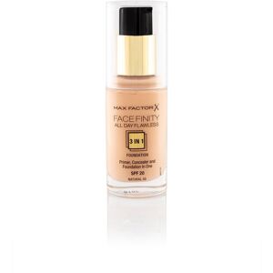 MAX FACTOR Facefinity All Day Flawless 3 in 1 Foundation SPF20 50 Natural 30 ml MAX FACTOR Facefinity All Day Flawless 3 in 1 Foundation SPF20 50 Natural 30 ml