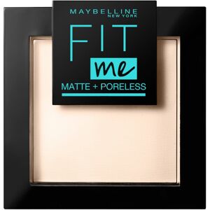 MAYBELLINE NEW YORK Fit Me Matte & Poreless 105 Natural púder, 9 g MAYBELLINE NEW YORK Fit Me Matte & Poreless 105 Natural púder, 9 g