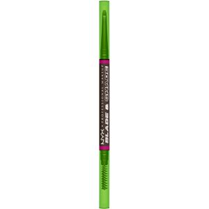 NYX PROFESSIONAL MAKEUP Blade & Shade, Dual Edge Brow Pencil, Ash Brown NYX PROFESSIONAL MAKEUP Blade & Shade, Dual Edge Brow Pencil, Ash Brown
