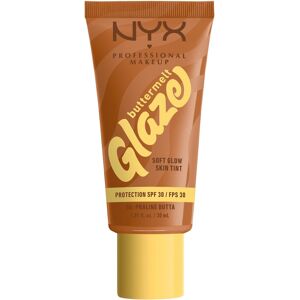 NYX PROFESSIONAL MAKEUP Buttermelt Glaze Soft Glow Skin Tint + SPF30, Praline Butta NYX PROFESSIONAL MAKEUP Buttermelt Glaze Soft Glow Skin Tint + SPF30, Praline Butta