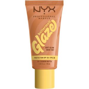 NYX PROFESSIONAL MAKEUP Buttermelt Glaze Soft Glow Skin Tint + SPF30, Cashew Butta NYX PROFESSIONAL MAKEUP Buttermelt Glaze Soft Glow Skin Tint + SPF30, Cashew Butta