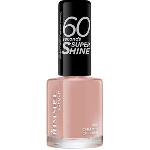 RIMMEL LONDON 60 Seconds Super Shine Nail Polish 500 Caramel Cupcake 8 ml RIMMEL LONDON 60 Seconds Super Shine Nail Polish 500 Caramel Cupcake 8 ml