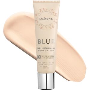LUMENE Blur 16h Longwear Foundation SPF15 Shade 00 Ultra Light/Kuulaus LUMENE Blur 16h Longwear Foundation SPF15 Shade 00 Ultra Light/Kuulaus