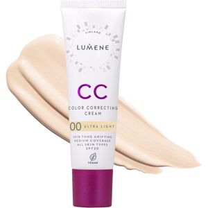 LUMENE CC Color Correcting Cream SPF20 Shade 00 Ultra Light LUMENE CC Color Correcting Cream SPF20 Shade 00 Ultra Light