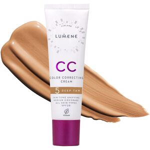 LUMENE CC Color Correcting Cream SPF20 Shade 5 Deep Tan LUMENE CC Color Correcting Cream SPF20 Shade 5 Deep Tan