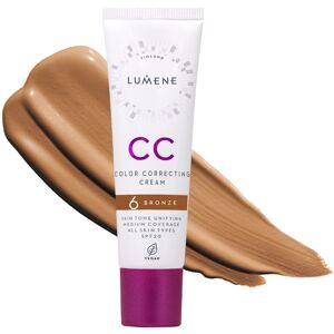LUMENE CC Color Correcting Cream SPF20 Shade 6 Bronze LUMENE CC Color Correcting Cream SPF20 Shade 6 Bronze