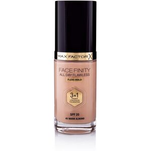 MAX FACTOR Facefinity All Day Flawless 3 in 1 Foundation SPF20 45 Warm Almond 30 ml MAX FACTOR Facefinity All Day Flawless 3 in 1 Foundation SPF20 45 Warm Almond 30 ml
