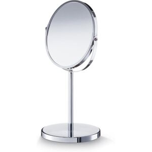 ZELLER Kozmetické zrkadlo stolné priemer 17 cm strieborné ZELLER Kozmetické zrkadlo stolné priemer 17 cm strieborné