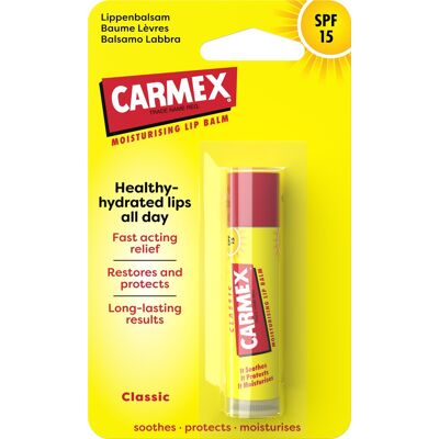 CARMEX Classic SPF15 Moisturising Lip Balm 4,25 g CARMEX Classic SPF15 Moisturising Lip Balm 4,25 g