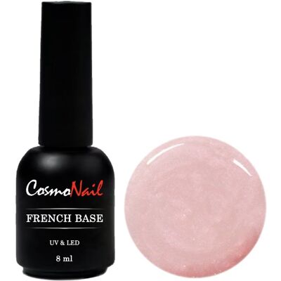 CosmoNail French base LL Glitter 014, 8 ml CosmoNail French base LL Glitter 014, 8 ml