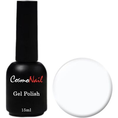Cosmonail gél polish Pure white, 8 ml Cosmonail gél polish Pure white, 8 ml