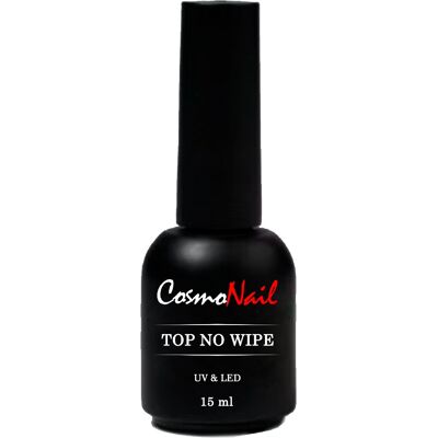 Cosmonail top no wipe, 15 ml Cosmonail top no wipe, 15 ml
