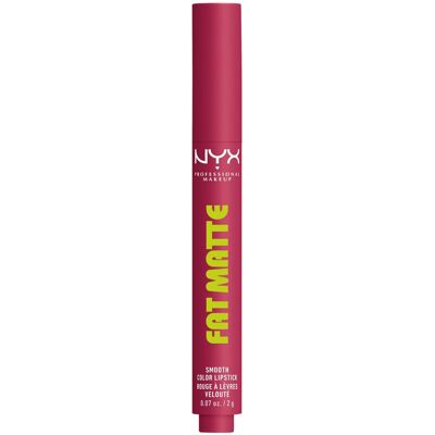 NYX PROFESSIONAL MAKEUP Fat Matte Smooth Color Lipstick 12 Blush Blanket, 2 g NYX PROFESSIONAL MAKEUP Fat Matte Smooth Color Lipstick 12 Blush Blanket, 2 g