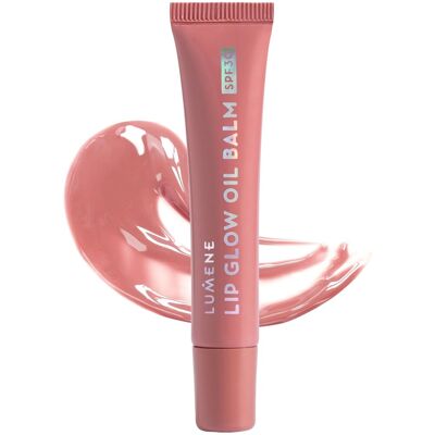 LUMENE Lip Glow Oil Balm SPF30 Shade 1 Fudge 10 g LUMENE Lip Glow Oil Balm SPF30 Shade 1 Fudge 10 g