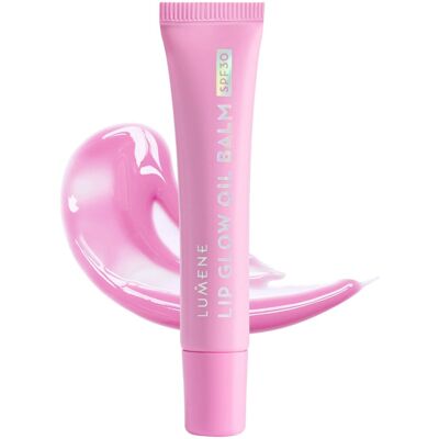 LUMENE Lip Glow Oil Balm SPF30 Shade 2 Marshmallow 10 g LUMENE Lip Glow Oil Balm SPF30 Shade 2 Marshmallow 10 g