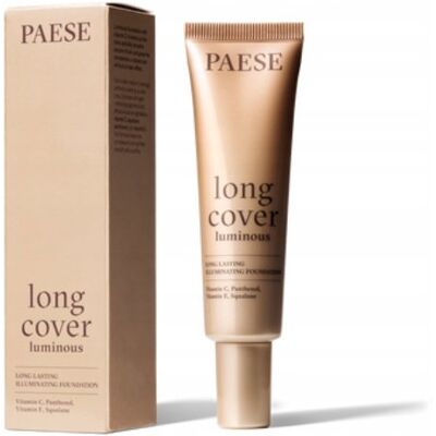 PAESE Long Cover Luminous Foundation 0,5 Ivory 30 ml PAESE Long Cover Luminous Foundation 0,5 Ivory 30 ml
