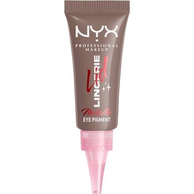 NYX PROFESSIONAL MAKEUP Lid Lingerie Cream Eye Pigment 07 Granite Grind, 6 ml NYX PROFESSIONAL MAKEUP Lid Lingerie Cream Eye Pigment 07 Granite Grind, 6 ml