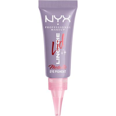NYX PROFESSIONAL MAKEUP Lid Lingerie Cream Eye Pigment 10 Lacy Lilac, 6 ml NYX PROFESSIONAL MAKEUP Lid Lingerie Cream Eye Pigment 10 Lacy Lilac, 6 ml