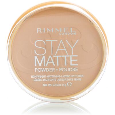 RIMMEL LONDON Stay Matte 005 Silky Beige 14 g RIMMEL LONDON Stay Matte 005 Silky Beige 14 g