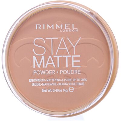 RIMMEL LONDON Stay Matte 006 Warm Beige 14 g RIMMEL LONDON Stay Matte 006 Warm Beige 14 g