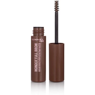 RIMMEL LONDON Wonder'Full 24H Eyebrow Mascara 002 Medium Brown 4,5 ml RIMMEL LONDON Wonder'Full 24H Eyebrow Mascara 002 Medium Brown 4,5 ml