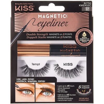Kiss Magnetic Eyeliner Kit – 02 Kiss Magnetic Eyeliner Kit – 02