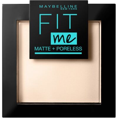 MAYBELLINE NEW YORK Fit Me Matte & Poreless 120 Classic Ivory púder, 9 g MAYBELLINE NEW YORK Fit Me Matte & Poreless 120 Classic Ivory púder, 9 g
