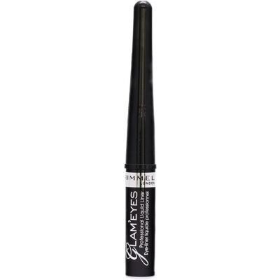 RIMMEL LONDON Glam´Eyes 001 Black Glamour 3,5 ml RIMMEL LONDON Glam´Eyes 001 Black Glamour 3,5 ml
