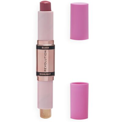 REVOLUTION Blush & Highlight Stick Mauve Glow 8,6 g REVOLUTION Blush & Highlight Stick Mauve Glow 8,6 g