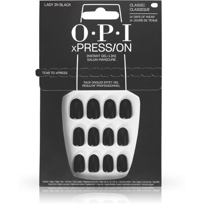 OPI – Instant Gel-Like Salon Manicure – Lady in Black OPI – Instant Gel-Like Salon Manicure – Lady in Black
