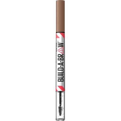 MAYBELLINE NEW YORK Build A Brow 255 Soft Brown fixka a gél na obočie, 1 ks MAYBELLINE NEW YORK Build A Brow 255 Soft Brown fixka a gél na obočie, 1 ks