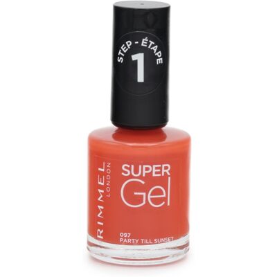 RIMMEL LONDON Super Gel 097 Party Till Sunset 12 ml RIMMEL LONDON Super Gel 097 Party Till Sunset 12 ml