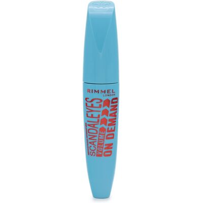 RIMMEL LONDON Scandaleyes Volume On Demand Waterproof 001 Black 12 ml RIMMEL LONDON Scandaleyes Volume On Demand Waterproof 001 Black 12 ml