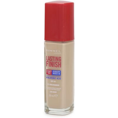 RIMMEL LONDON Lasting Finish 35H Hydration Boost SPF20 100 Ivory 30 ml RIMMEL LONDON Lasting Finish 35H Hydration Boost SPF20 100 Ivory 30 ml