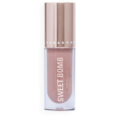 REVOLUTION Sweet Bomb Lip Gloss Strawberry Swirl Nude 4,5 ml REVOLUTION Sweet Bomb Lip Gloss Strawberry Swirl Nude 4,5 ml